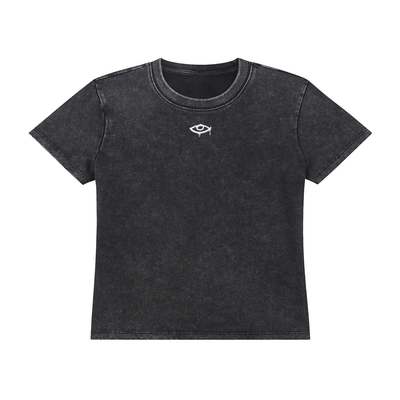 Vision.exe Wash Drop Shoulder T-shirt