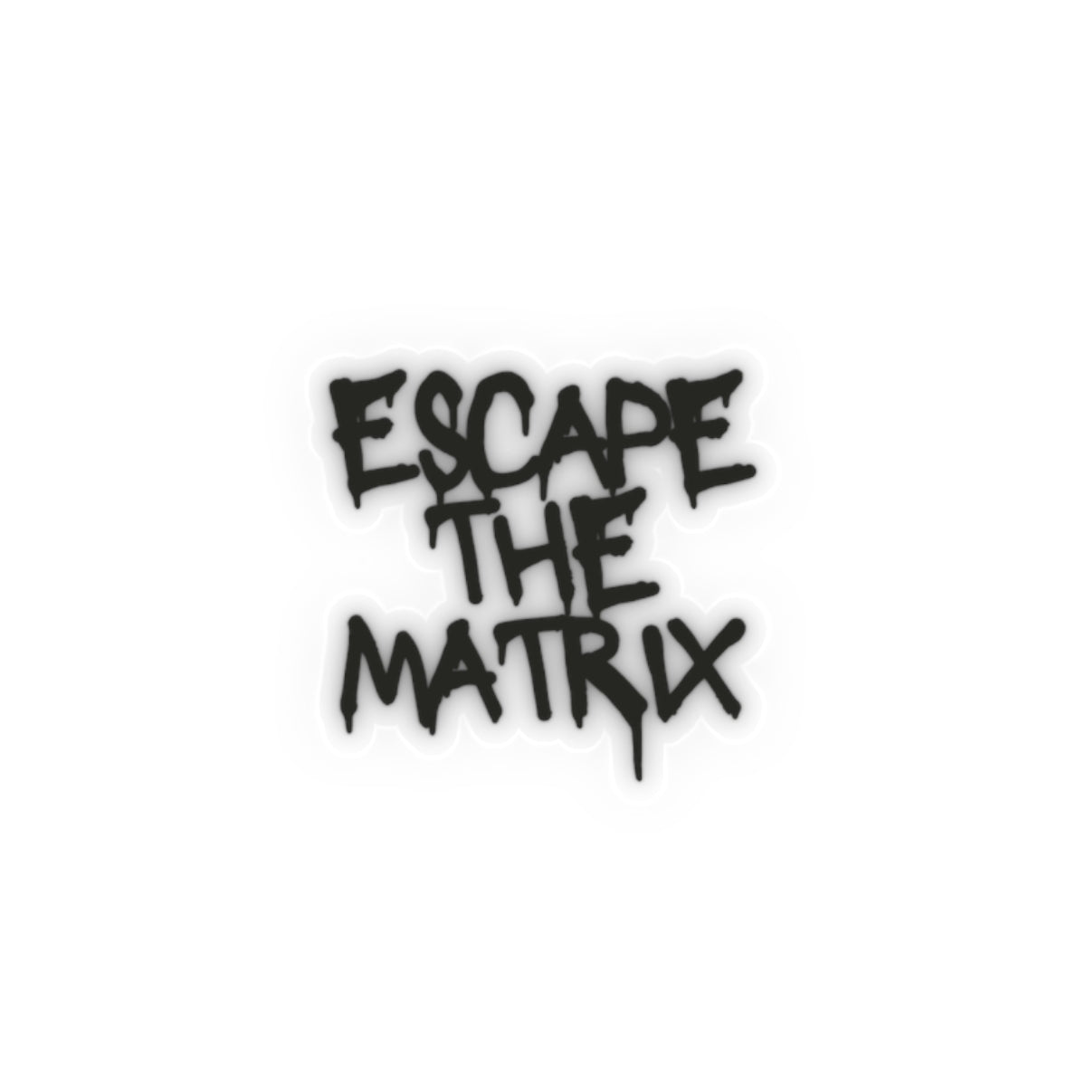 Escape the Matrix Sticker