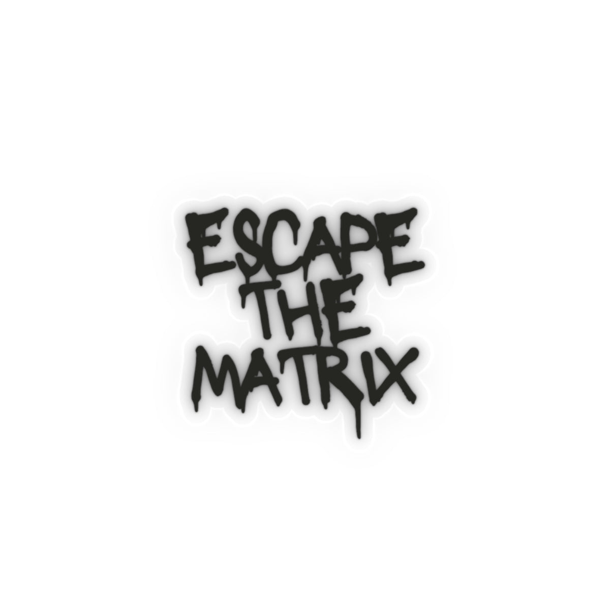 Escape the Matrix Sticker