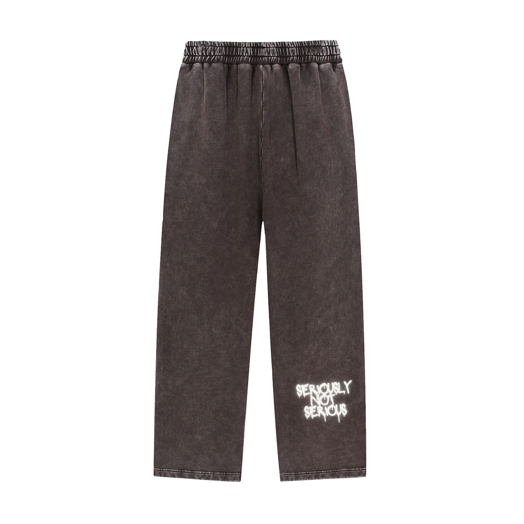 SERIOUSLY NOT SERIOUS Wash Heavyweight Sweatpants