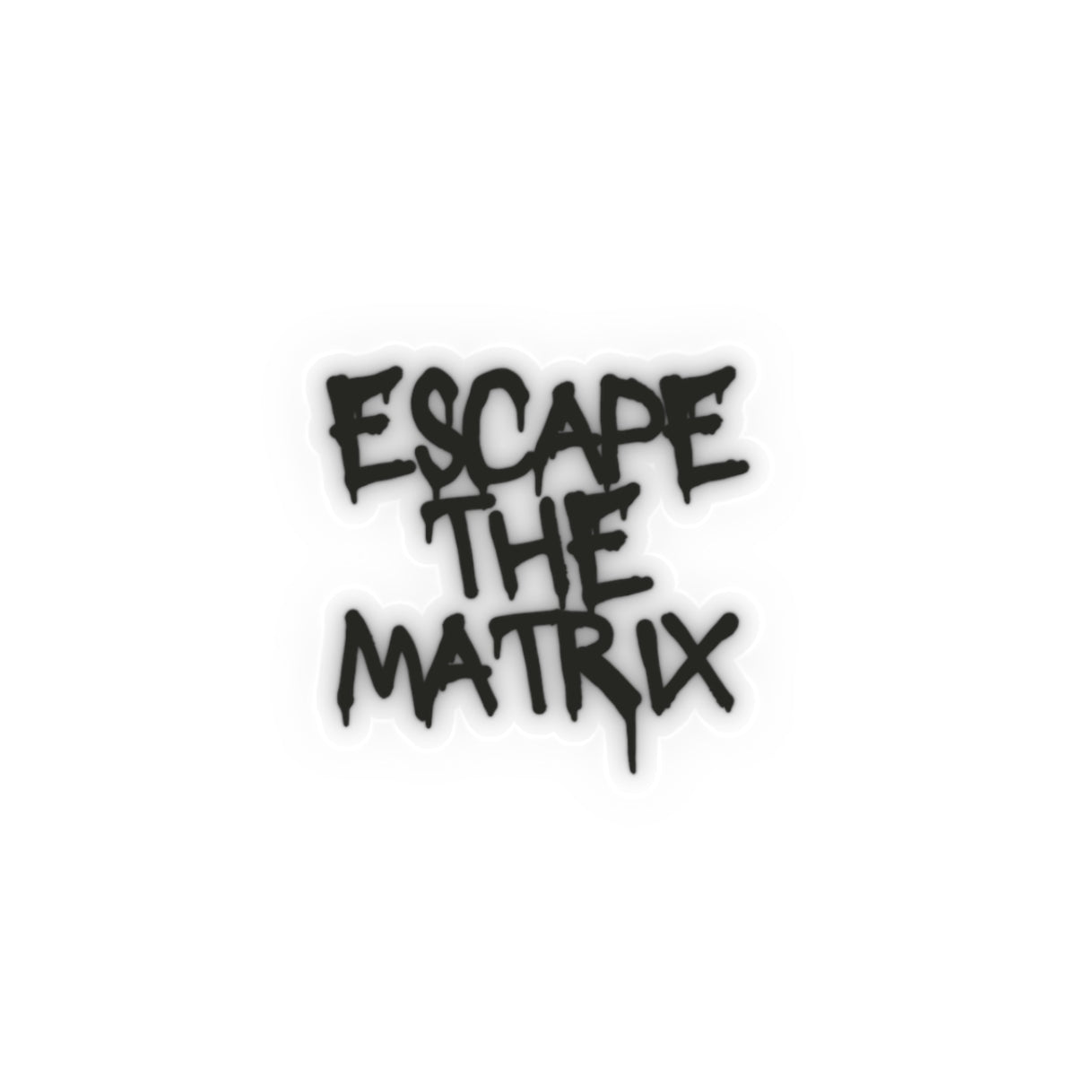 Escape the Matrix Sticker
