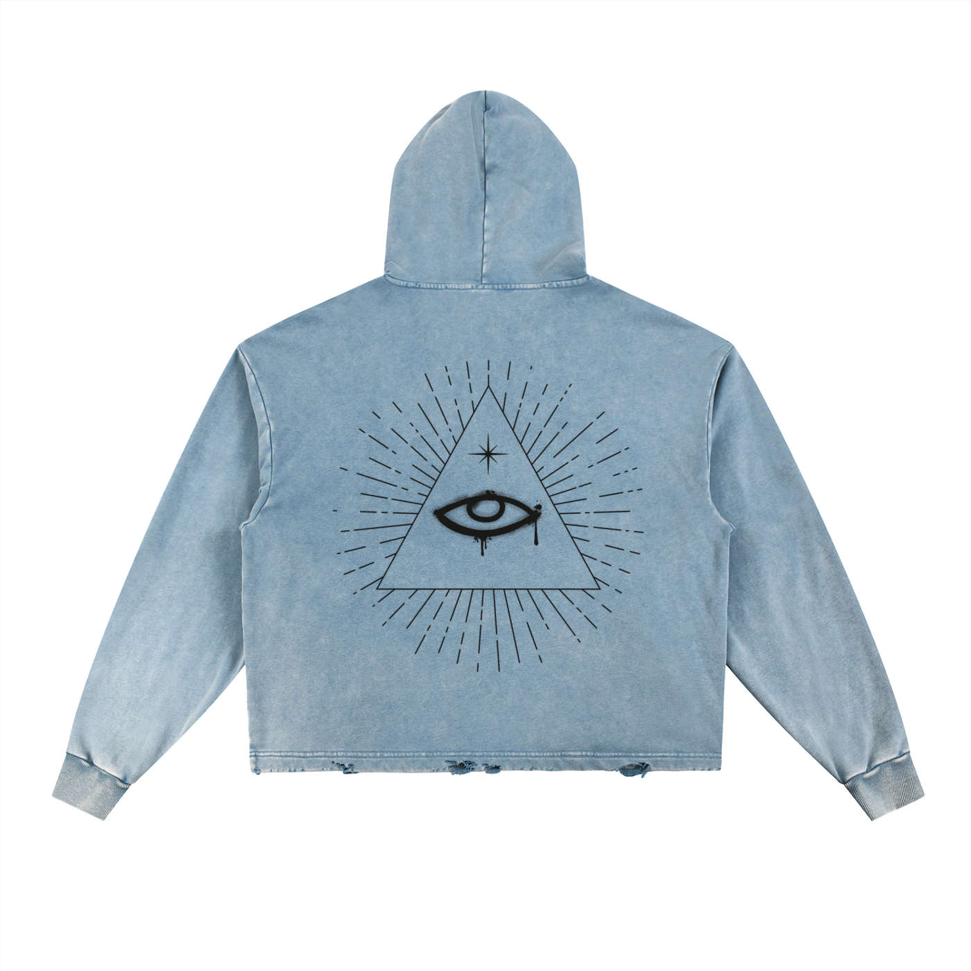 Eye of Providence Washed Hoodie