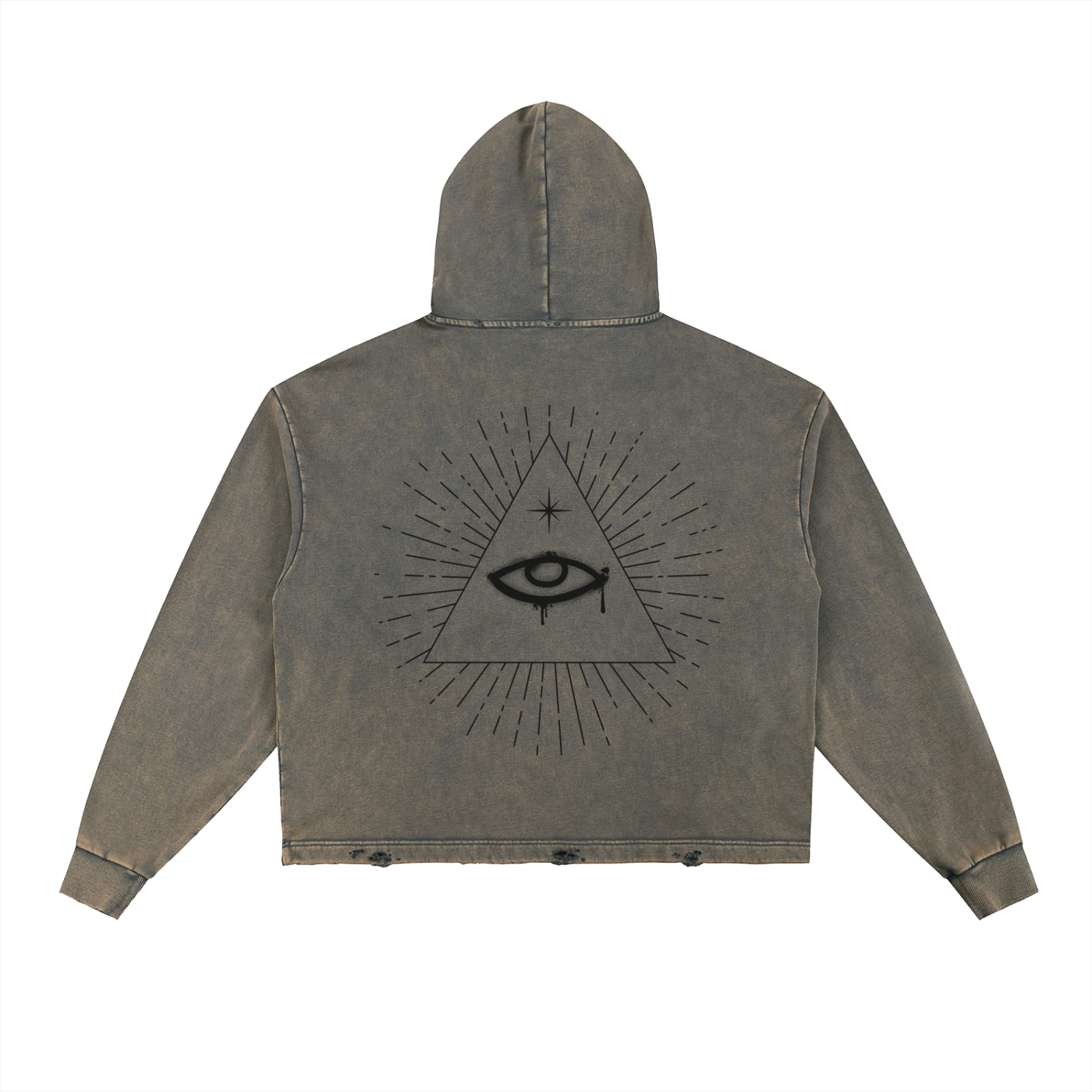 Eye of Providence Washed Hoodie