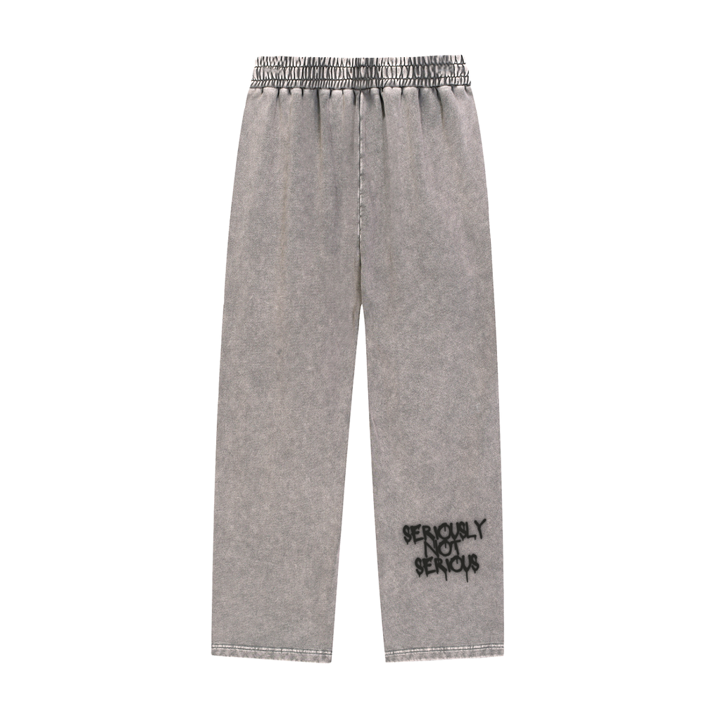 SERIOUSLY NOT SERIOUS Wash Heavyweight Sweatpants